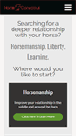 Mobile Screenshot of horseconscious.com